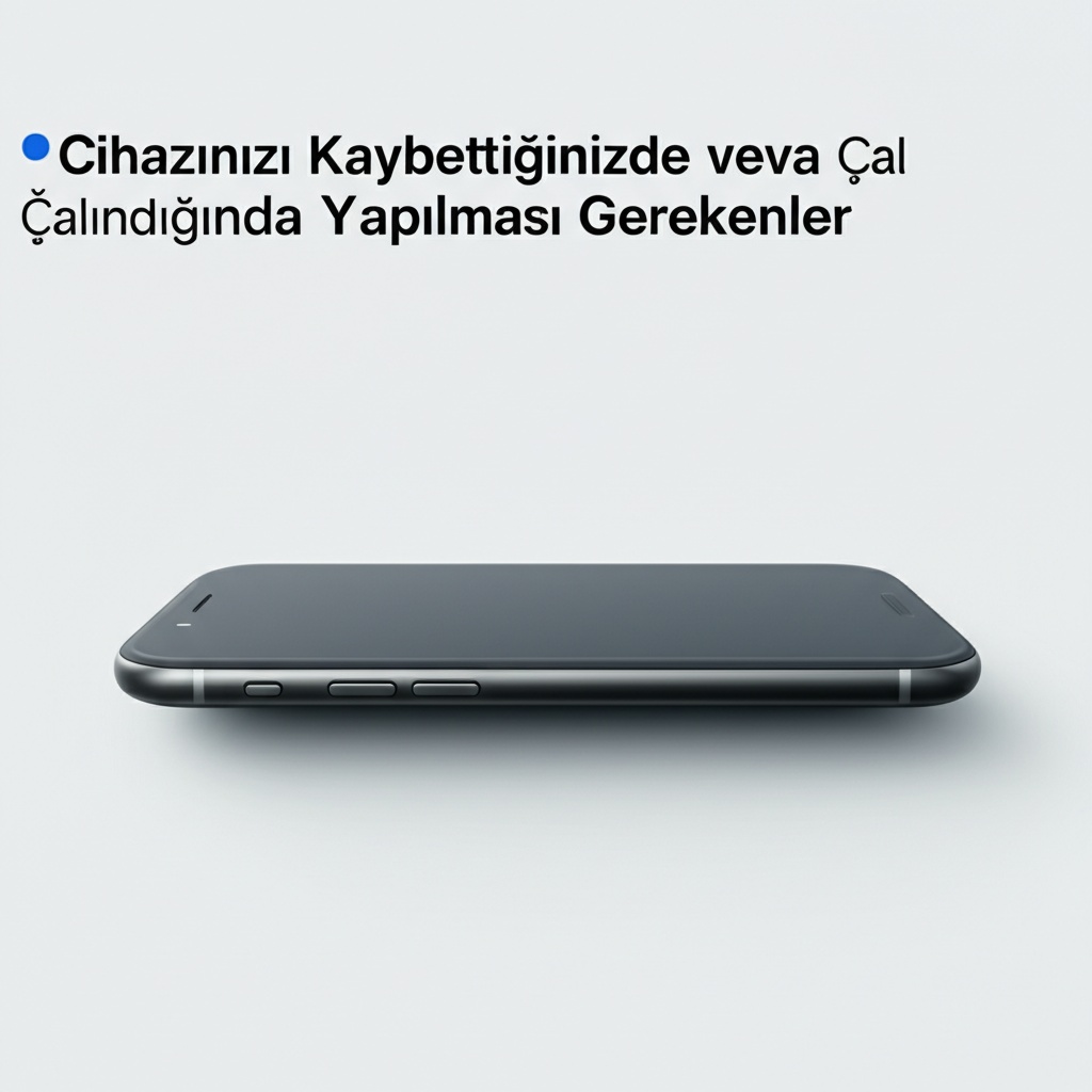 Cihazınızı Kaybettiğinizde veya Çalındığında Yapılması Gerekenler