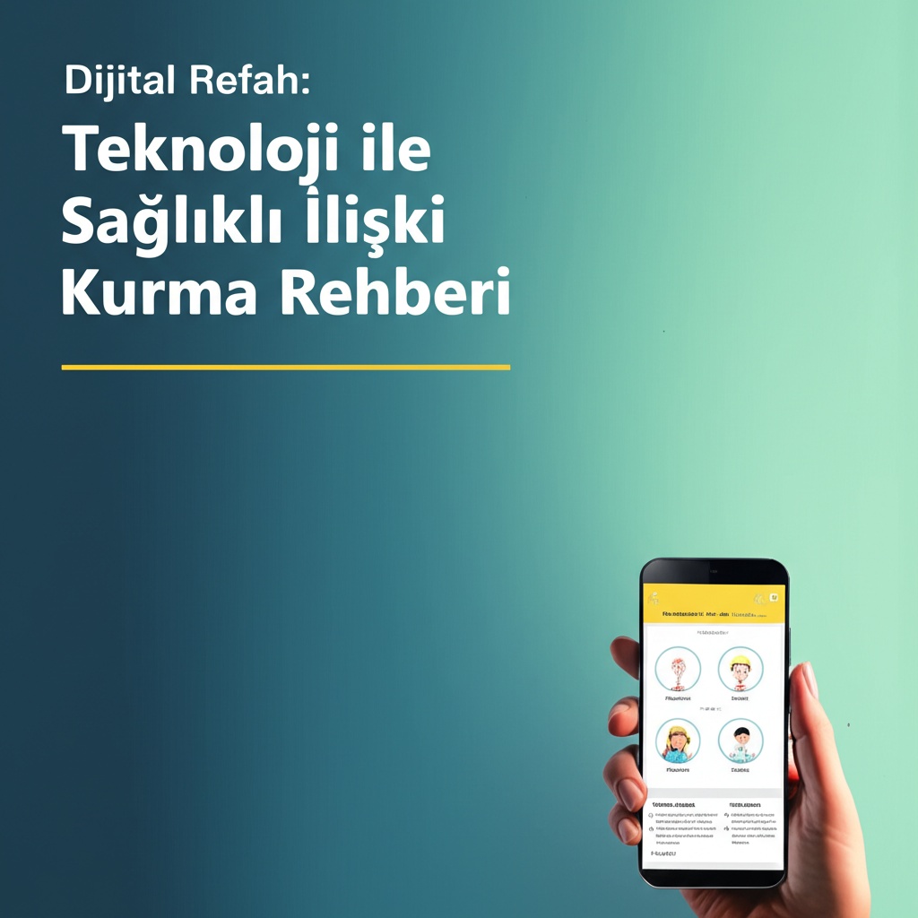 Dijital Refah: Teknoloji ile Sağlıklı İlişki Kurma Rehberi
